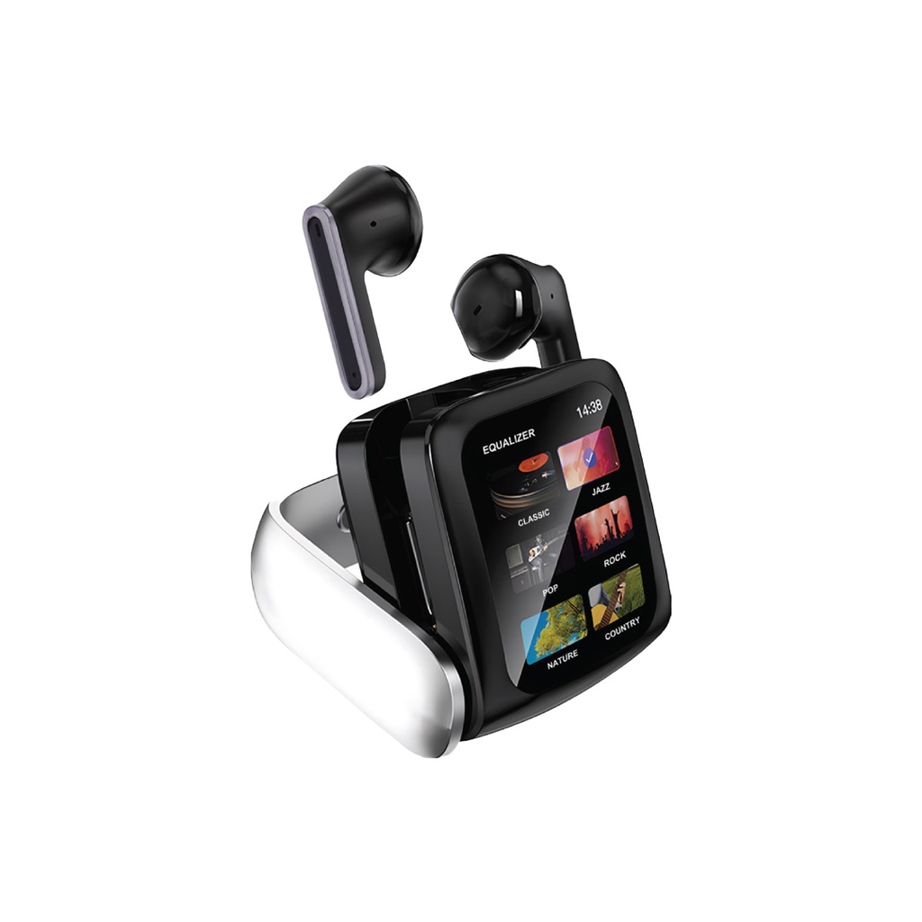 earbuds smart display Green lion