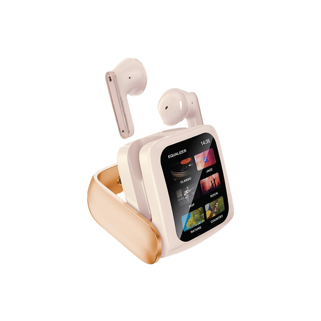 earbuds smart display Green lion