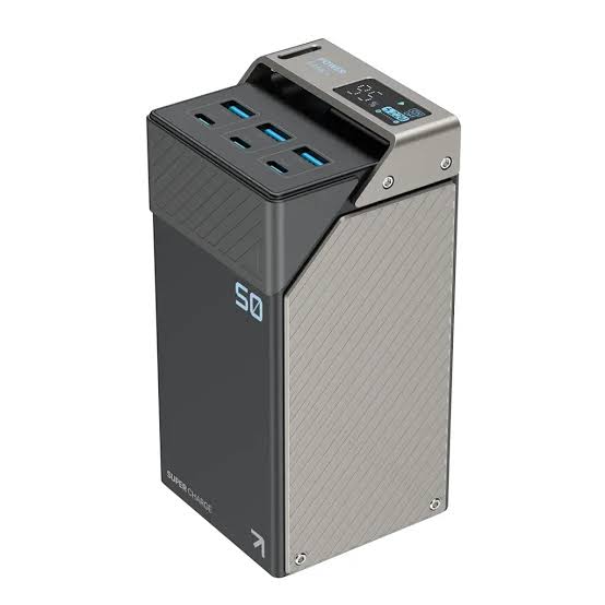 پاوربانک 50000 میلی آمپر 65w پاورلوجی