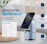 استند شارژ و اسپیکر پاورلوجی مدل Qi2