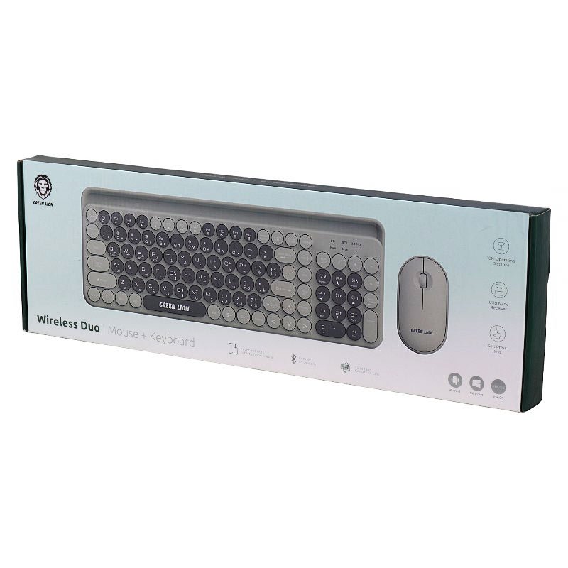 ماوس + کیبورد گرین لاین مدل Wireless Duo