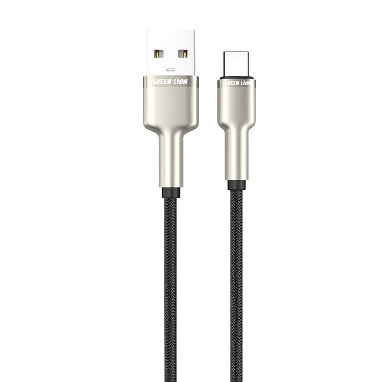 کابل بافته شده آلیاژ روی USB-A به USB-C گرین لاین
