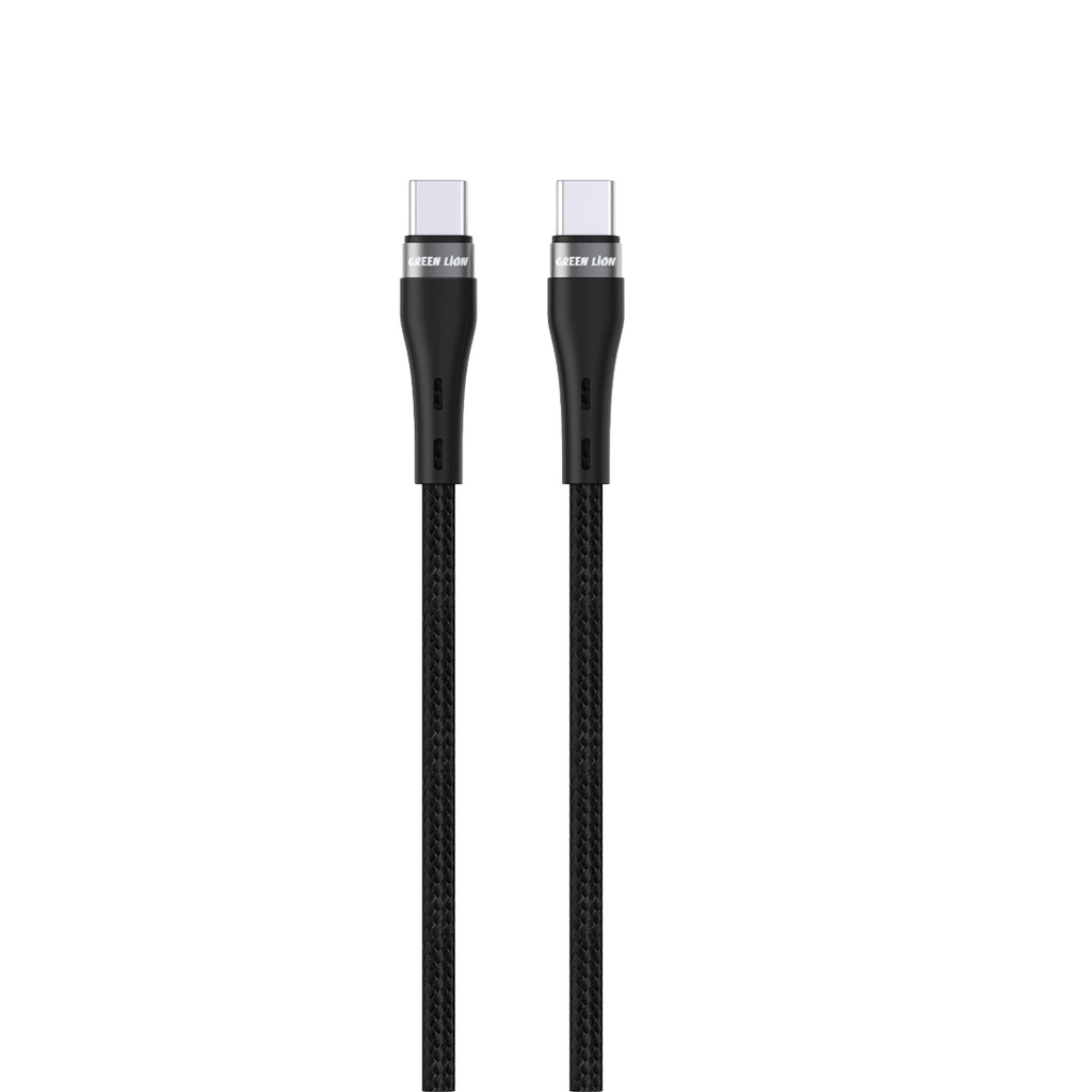 کابل بافته شده USB-C به USB-C گرین لاین